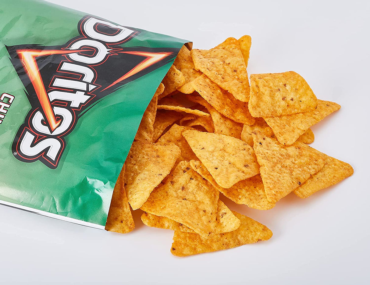 DORITOS CRISPS CHILI SPICY 140 GR (9 in a box)