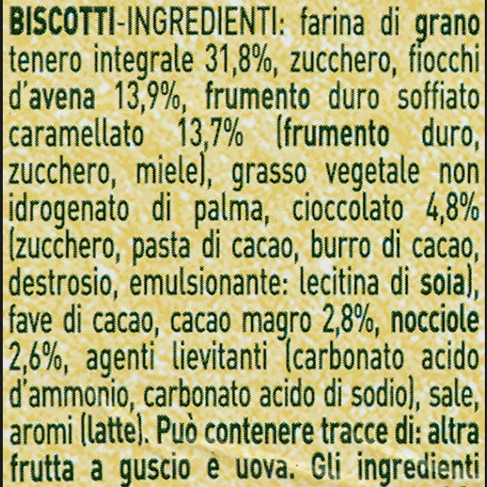 GRAN CEREALE BISCOTTI CHOCOLATE 230 GR (18 in a box)