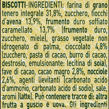 GRAN CEREALE BISCOTTI CHOCOLATE 230 GR (18 in a box)