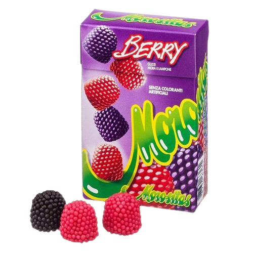 MOROSITAS CANDY BERRY FRUITS ASTUCCIO 60 GR (16 in a box)