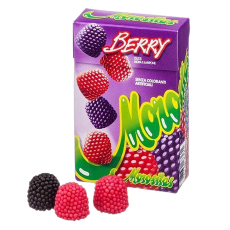 MOROSITAS CANDY BERRY FRUITS ASTUCCIO 60 GR (16 in a box)
