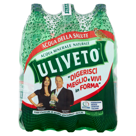 ULIVETO CARBONATED WATER PET 1.5 LT (6 in a box)