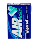 VIGORSOL CHEWING GUM AIR ACTION SUGAR FREE 58 GR (20 in a box)