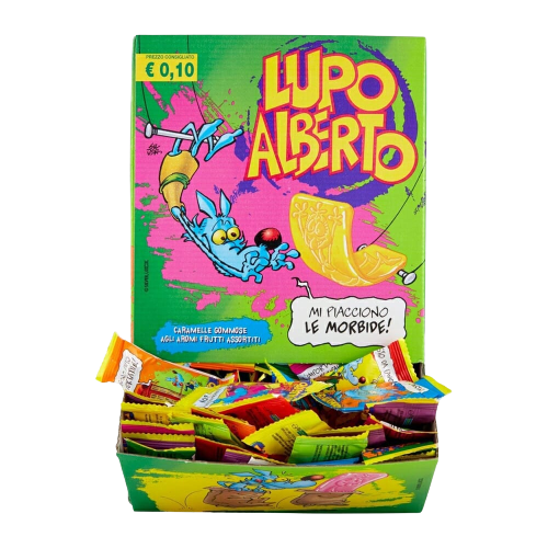 GELCO EXPO CANDY LUPO ALBERTO FRUITS X200 (1 in a box)