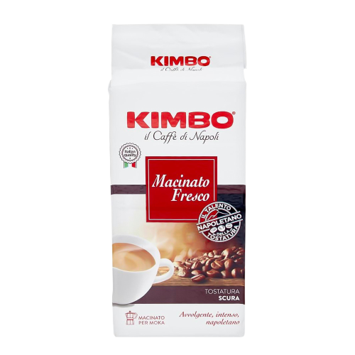 KIMBO CAFFE' MACINATO FRESCO 250 GR (20 in a box) –  - The  best E-commerce of Italian Food in UK