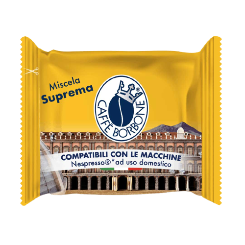 BORBONE COFFEE CAPSULES NESPRESSO SUPREMA X50 250 GR (1 in a box)