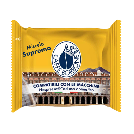 BORBONE COFFEE CAPSULES NESPRESSO SUPREMA X50 250 GR (1 in a box)