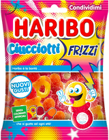 HARIBO CANDY CIUCCIOTTI FRIZZI FRUITS 175 GR (12 in a box)