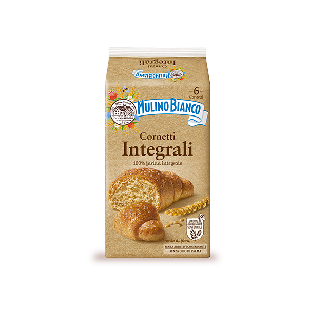 MULINO BIANCO CORNETTI WHOLEMEAL X6 240 GR (8 in a box)