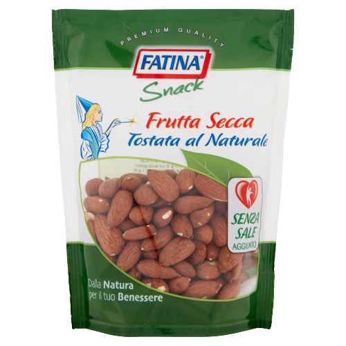 FATINA DRIED FRUITS SNACK ALMONDS SHELLED 150 GR (12 in a box)