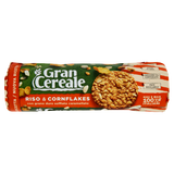 GRAN CEREALE BISCOTTI CRISPY RICE AND CORNFLAKES 230 GR (18 in a box)