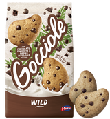 PAVESI BISCOTTI GOCCIOLE WILD WHOLEMEAL 350 GR (12 in a box)