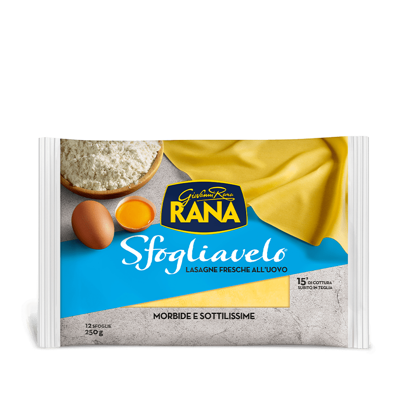 RANA FRESH EGG PASTA LASAGNE SFOGLIAVELO 250 GR (12 in a box)