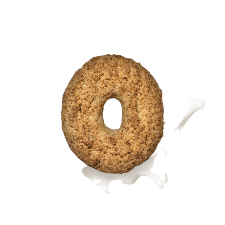 DOEMI BISCOTTI WHOLEMEAL FARRO 450 GR (12 in a box)