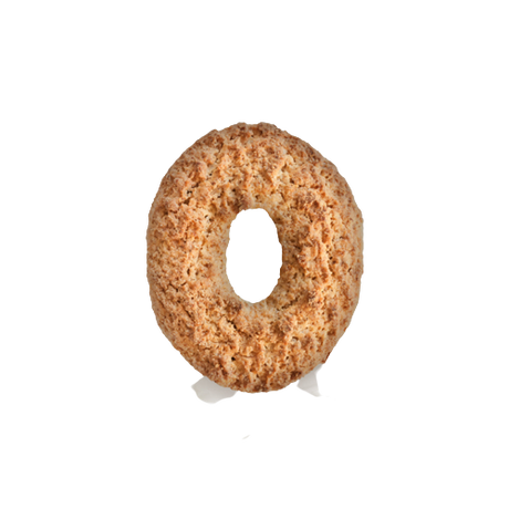 DOEMI BISCOTTI WHOLEMEAL 500 GR (12 in a box)