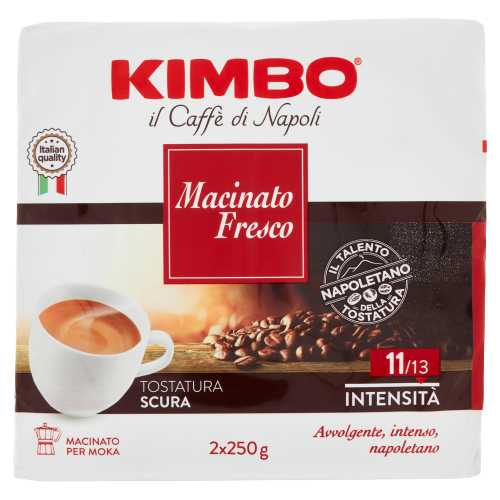 KIMBO COFFEE GROUND MACINATO FRESCO 250 GR X2 (10 in a box)