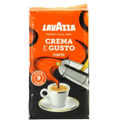 LAVAZZA CAFFE' MACINATO CREMA E GUSTO ESPRESSO 250 GR (20 in a box) –   - The best E-commerce of Italian Food in UK