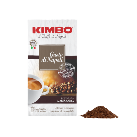 KIMBO COFFEE GROUND GUSTO NAPOLI 250 GR X4  (5 in a box)