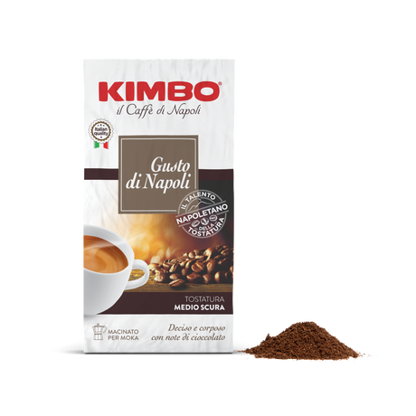 KIMBO COFFEE GROUND GUSTO DI NAPOLI 250 GR X2 (10 in a box)