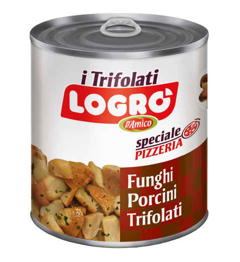 D'AMICO MUSHROOMS PORCINI TRIFOLATI LOGRO' 780 GR (6 in a box)