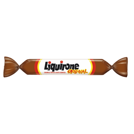LIQUIRONE EXPO CANDY TOFFEE LIQUORICE FLAVOUR ORIGINAL X250 (1 in a box)
