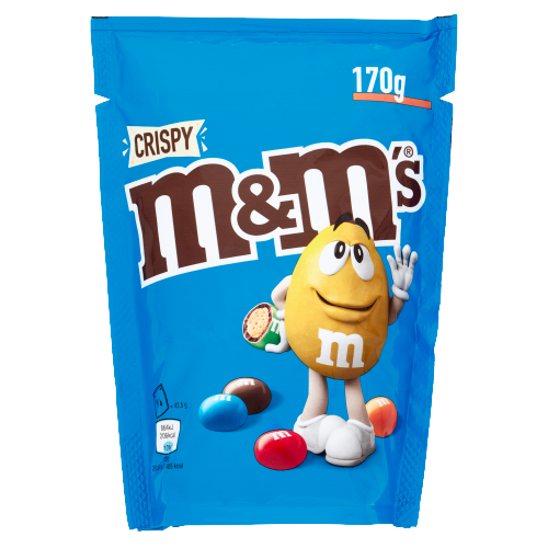 M&M'S CONFETTI SNACK CRISPY 170 GR (27 in a box)