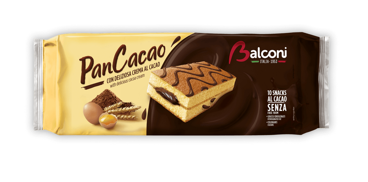 BALCONI PANCACAO COCOA X10 280 GR (15 in a box)
