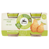 ALCENERO HOMOGENIZED FRUIT PEAR 80 GR X2 (6 IN A BOX)