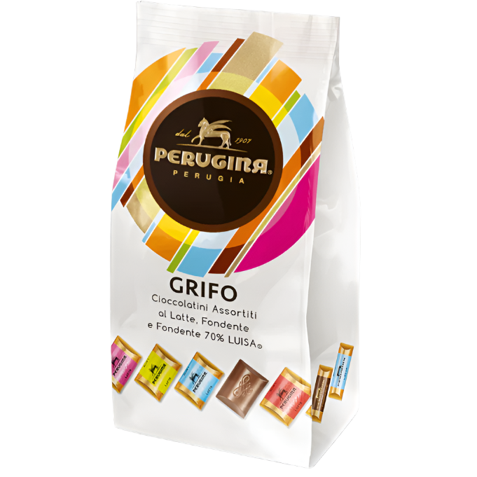 PERUGINA GRIFO PRALINES ASSORTED 180 GR (12 in a box)