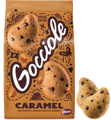 PAVESI BISCOTTI GOCCIOLE CARAMEL 300 GR (12 in a box) SPECIAL EDITION