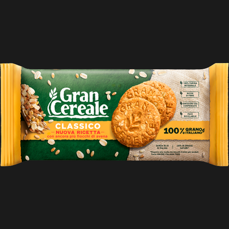 GRAN CEREALE BISCOTTI CLASSIC X2 500 GR (9 in a box)