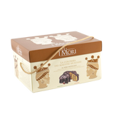 MORI COLOMBA ARTIGIANALE DARK CHOCOLATE NERO MODICANO 900 GR (12 in a box)
