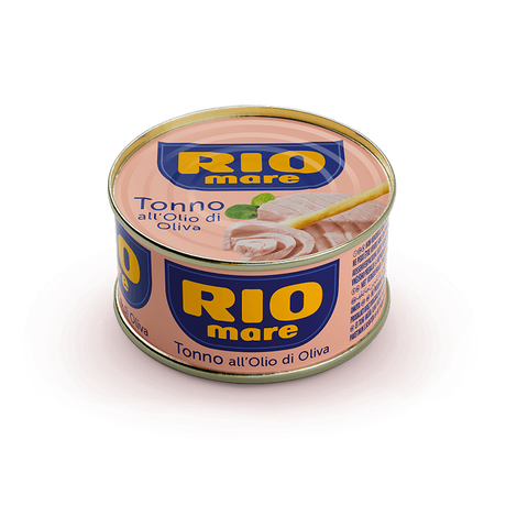 RIOMARE - SMALL QUANTITY - TUNA IN OLIVE OIL 80 GR X4 (6 in a box/24 tins)