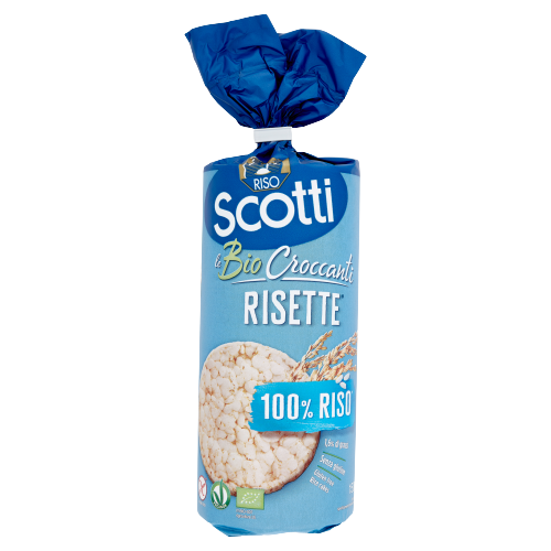 SCOTTI RISETTE BIO CROCCANTI 100% RISO 150 GR (12 in a box)