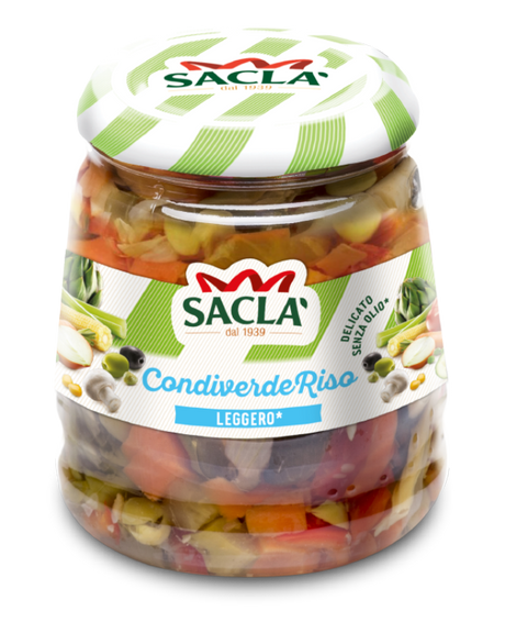 SACLA' CONDIVERDE RISO LIGHT 290 GR X2 (6 in a box)