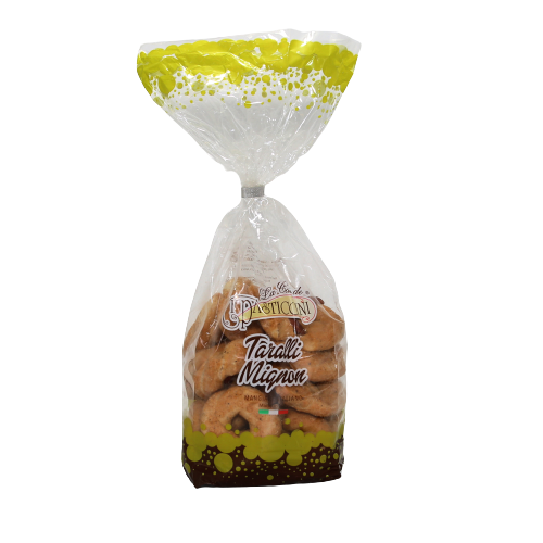I PASTICCINI BISCOTTI SWEET TARALLI MIGNON TRADITIONAL 400 GR (12 in a box)