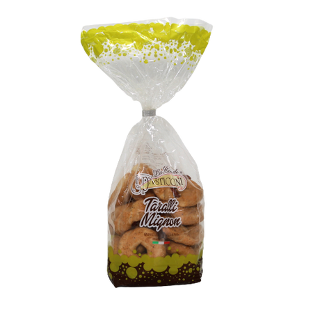 I PASTICCINI BISCOTTI SWEET TARALLI MIGNON TRADITIONAL 400 GR (12 in a box)
