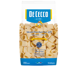 DE CECCO PASTA DI SEMOLA FORMATI SPECIALI MEZZI PACCHERI LISCI N.225 500 GR (12 in a box)
