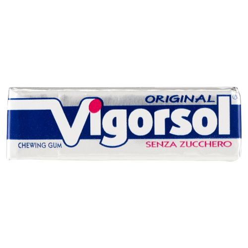 VIGORSOL CHEWING GUM ORIGINAL SUGAR FREE STICK 56 GR (40 in a box)