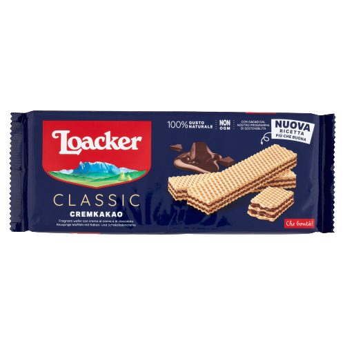 LOACKER WAFER CLASSIC CREMKAKAO 175 GR (18 in a box)