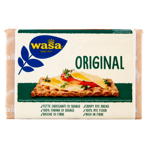 WASA CRACKERS ORIGINAL 275 GR (12 in a box)