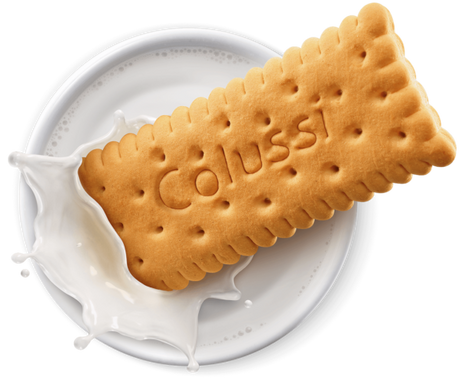 COLUSSI BISCOTTI ZUPPALATTE 250 GR (24 in a box)