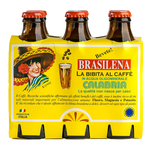 BRASILENA COFFEE SPARKLING DRINK GLASS 25 CL X6 (4 in a box)