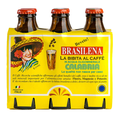 BRASILENA COFFEE SPARKLING DRINK GLASS 25 CL X6 (4 in a box)