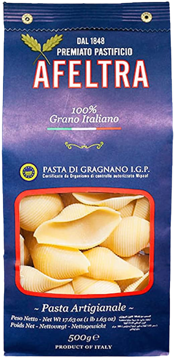 AFELTRA PASTA DI GRAGNANO IGP CONCHIGLIONE 500 GR (12 in a box)
