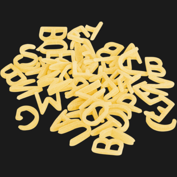ARMANDO PASTINA DI SEMOLA L'ALFABETO 400 GR (20 in a box)