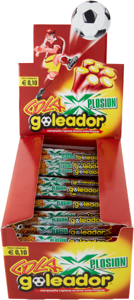 GELCO EXPO CANDY GOLEADOR XPLOSION COLA X150 (1 in a box)