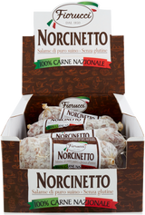 FIORUCCI SALAME MINI NORCINETTO £ 17.40 AL KG (APPROX. 3.6 KG)