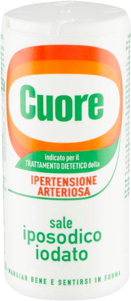 CUORE SALE IPOSODICO IODATO 180 GR (12 in a box)