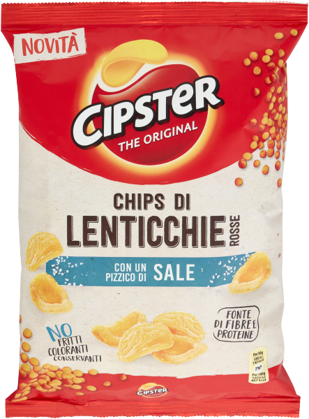 SAIWA CRISPS CIPSTER LENTILS 80 GR (16 in a box)